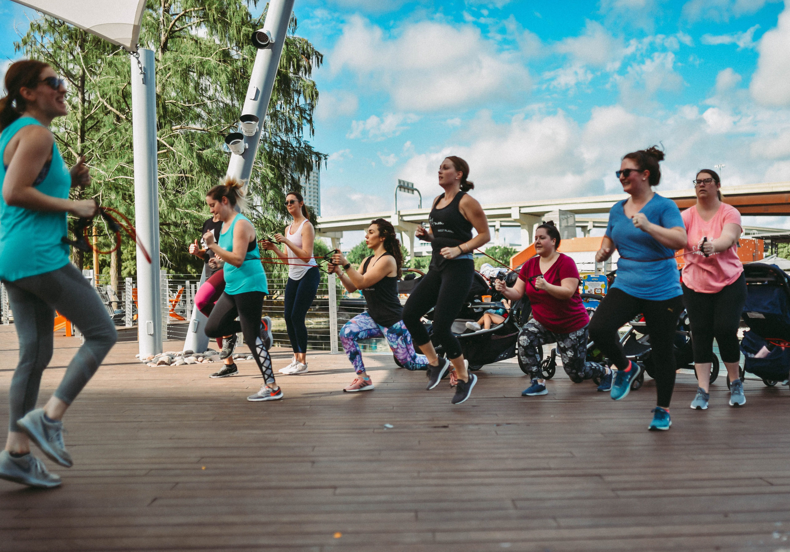 Workout at The Boardwalk