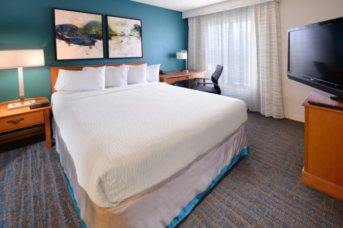 Residence Inn Plano Legacy king bed