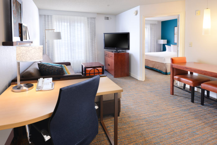 Residence Inn Plano Legacy hotel room suite