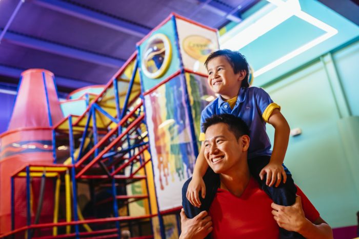 Indoor play at Crayola Experience