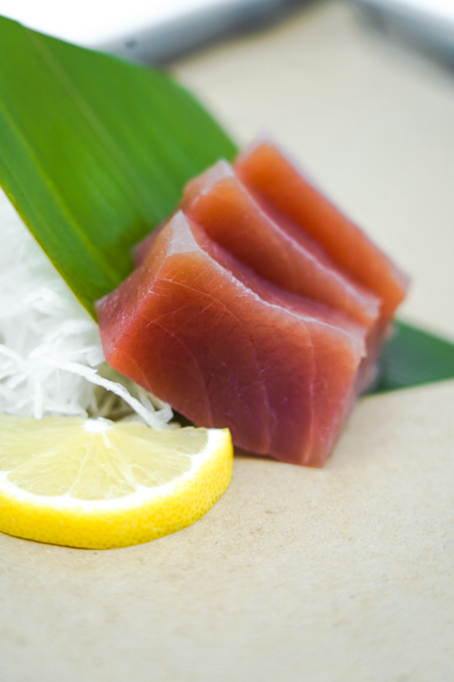 Bigeye tuna sashimi