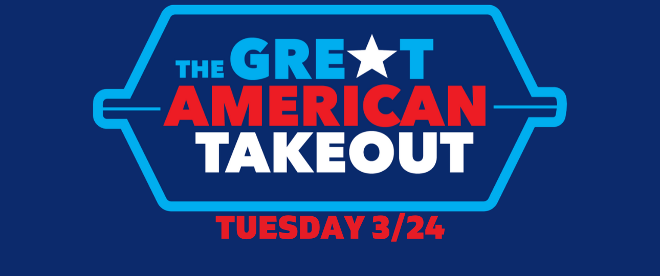 Great American Takeout initiative graphic