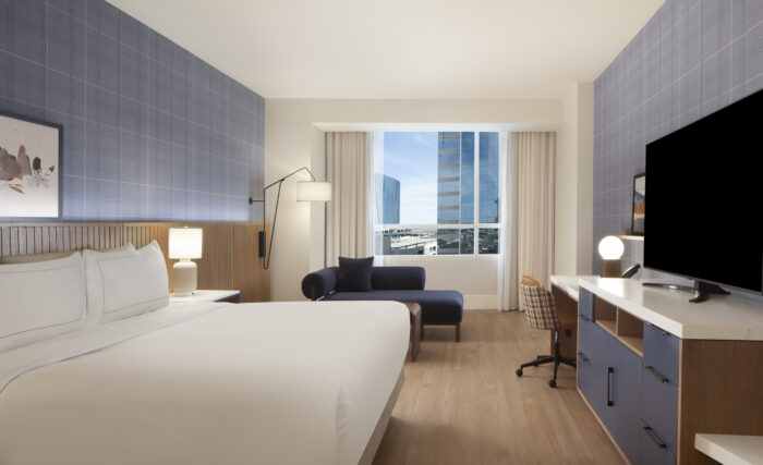 Hilton Granite Park Legacy Suite hotel room