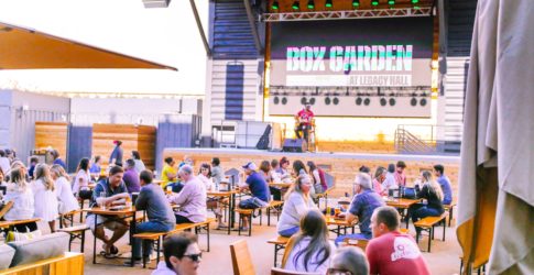 Legacy Hall and The Box Garden Image of Legacy Hall and The Box Garden