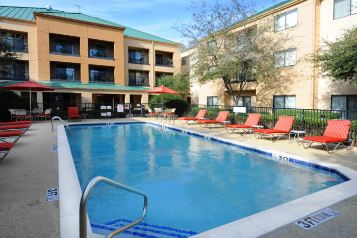 Courtyard Plano Legacy pool