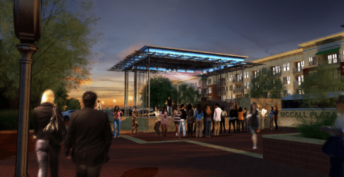 Celebrate the Grand Re-Opening of McCall Plaza Image of Celebrate the Grand Re-Opening of McCall Plaza