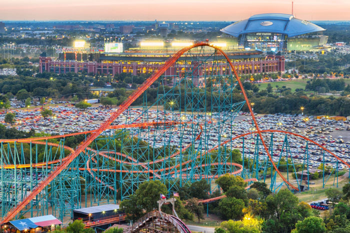Six Flags Over Texas Visit Plano