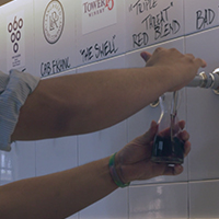 Sixtyvines wine being poured