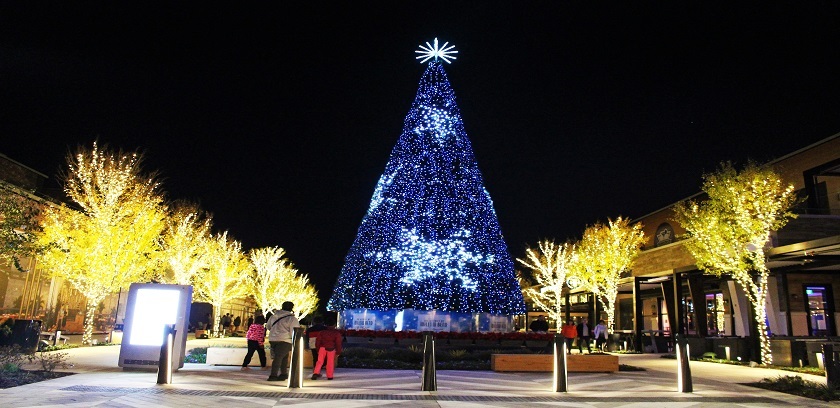 Holiday Lights at the District at Willow Bend