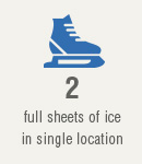 2 full sheets of ice in single location