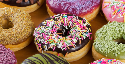 Image of Rainbow Donuts