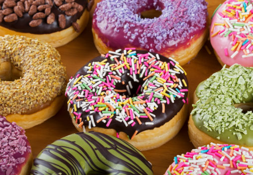 Image of Rainbow Donuts