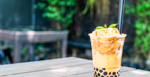 Fat Straws Bubble Tea & Mochi Donuts Image of Fat Straws Bubble Tea & Mochi Donuts