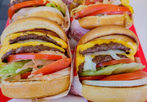 Image de hamburgers In-N-Out
