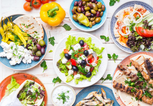 迪马西地中海自助餐的图像