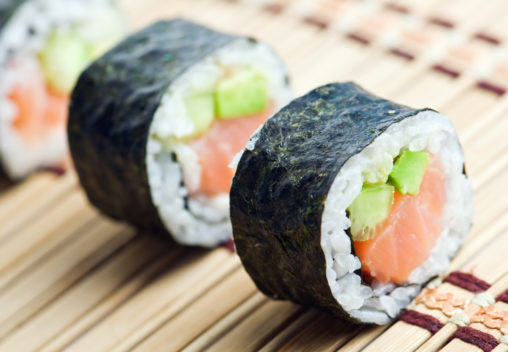 Image d'amant de sushi