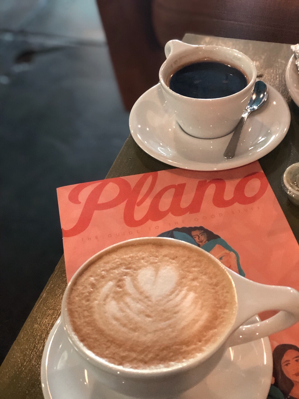 Coffee & Plano Magazine at 1418 Coffeehouse