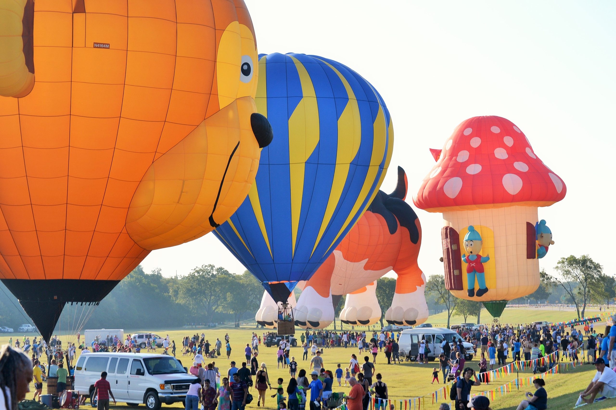 InTouch Credit Union Plano Balloon Festival Celebrating 40 Years Of