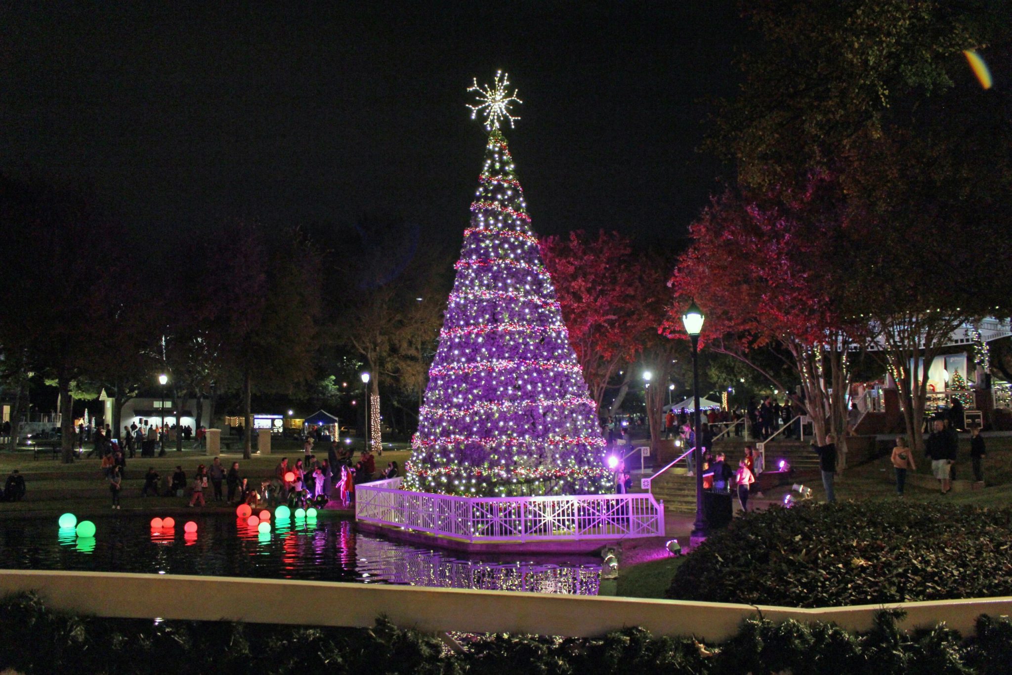 Plano Holiday Lights Visit Plano Arquidia Mantina