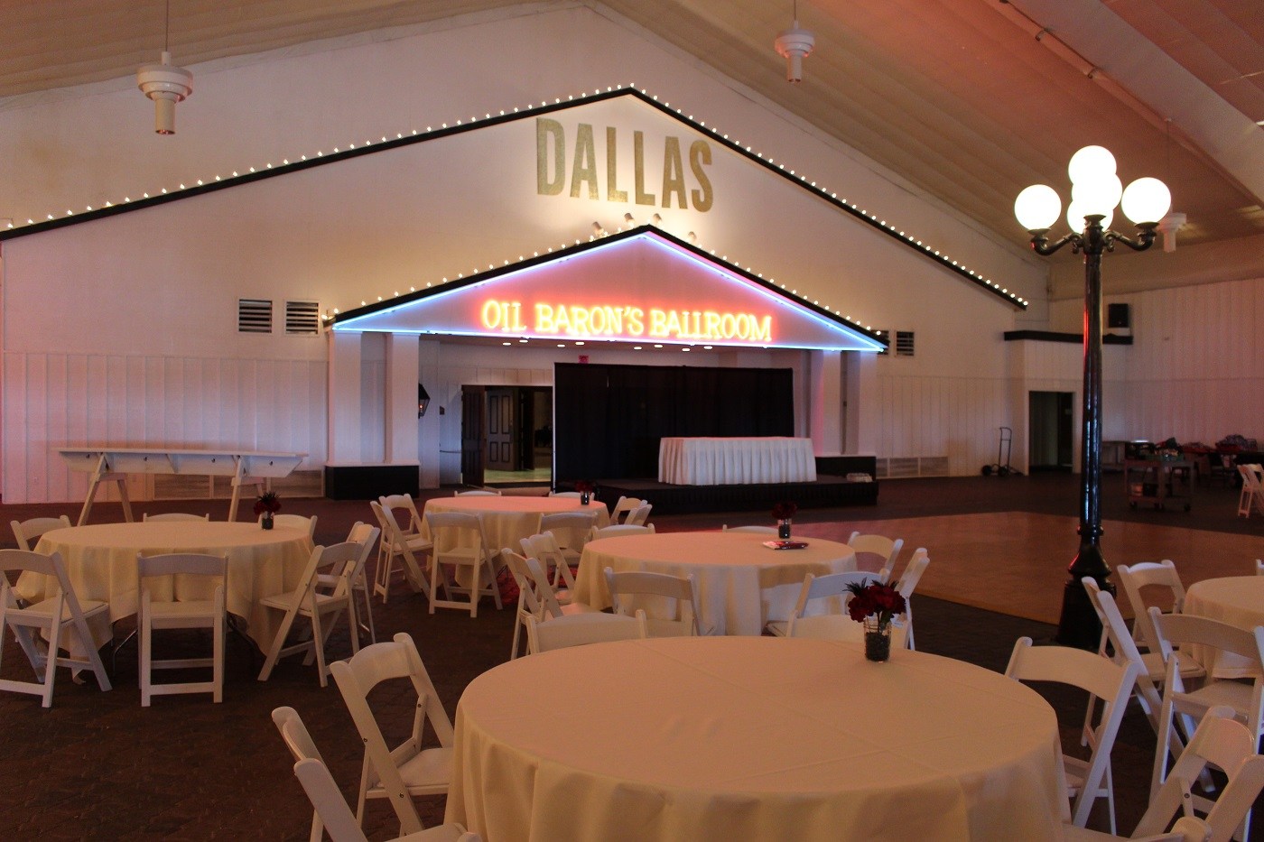 Ballroom at Southfork Ranch