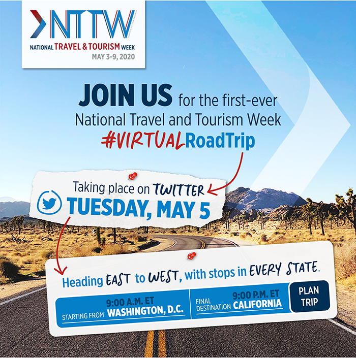 NNTW Virtual Road Trip map & details