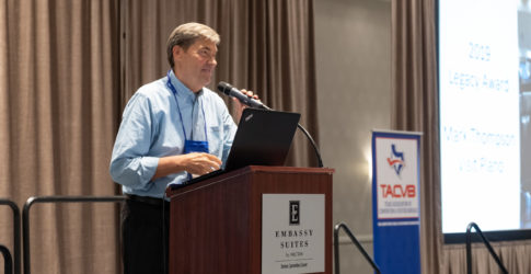 Image of Visit Plano’s Mark Thompson Honored with TACVB’S Marion Szurek Legacy Award