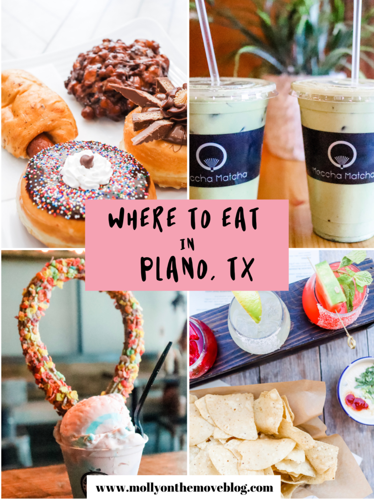 Molly on the Move Where to Eat in Plano TX Pinterest Pin
