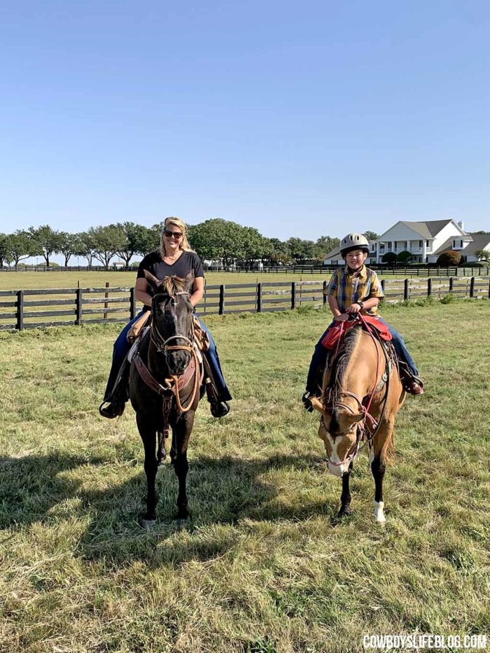 A Cowboy's Life horseback riding at Southfork Ranch