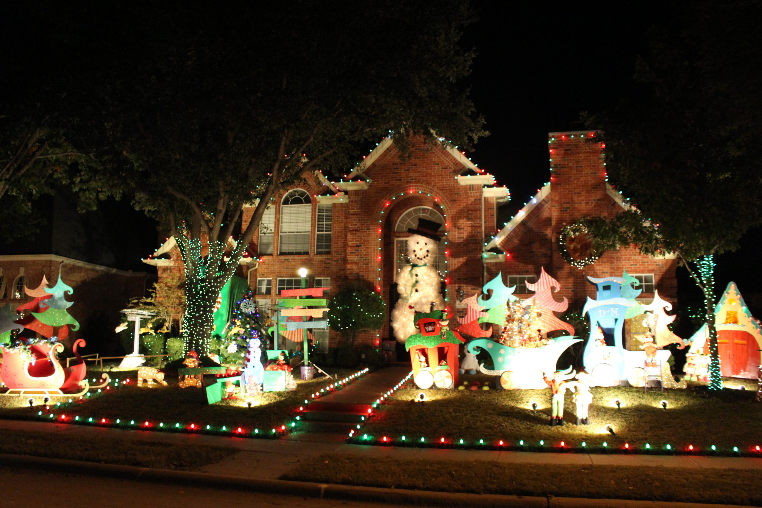 Deerfield Plano Christmas Lights Map Shelly Lighting