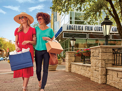 Ladies Shopping at Shops at Legacy