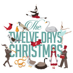 12 days of Christmas Adobe Stock Photo