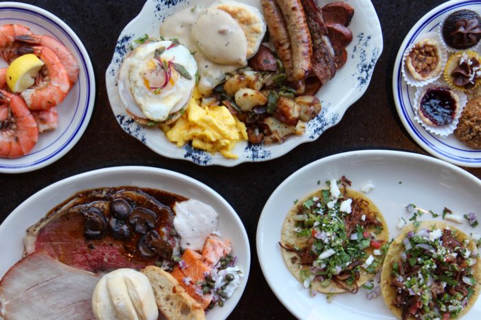 Haywire brunch food