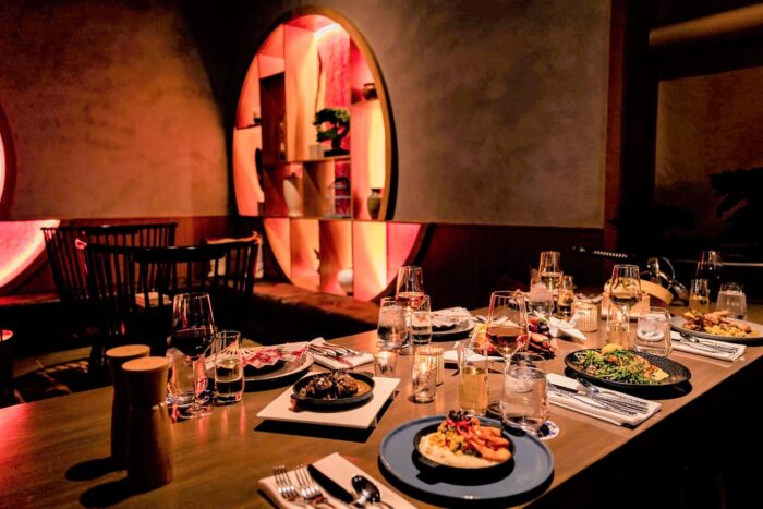 Renaissance meal spread