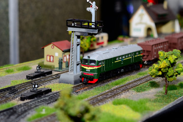 Modèle de train 2 Adobe Stock Photo