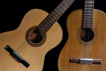 Two Acoustic Guitars Adobe Stock Photo