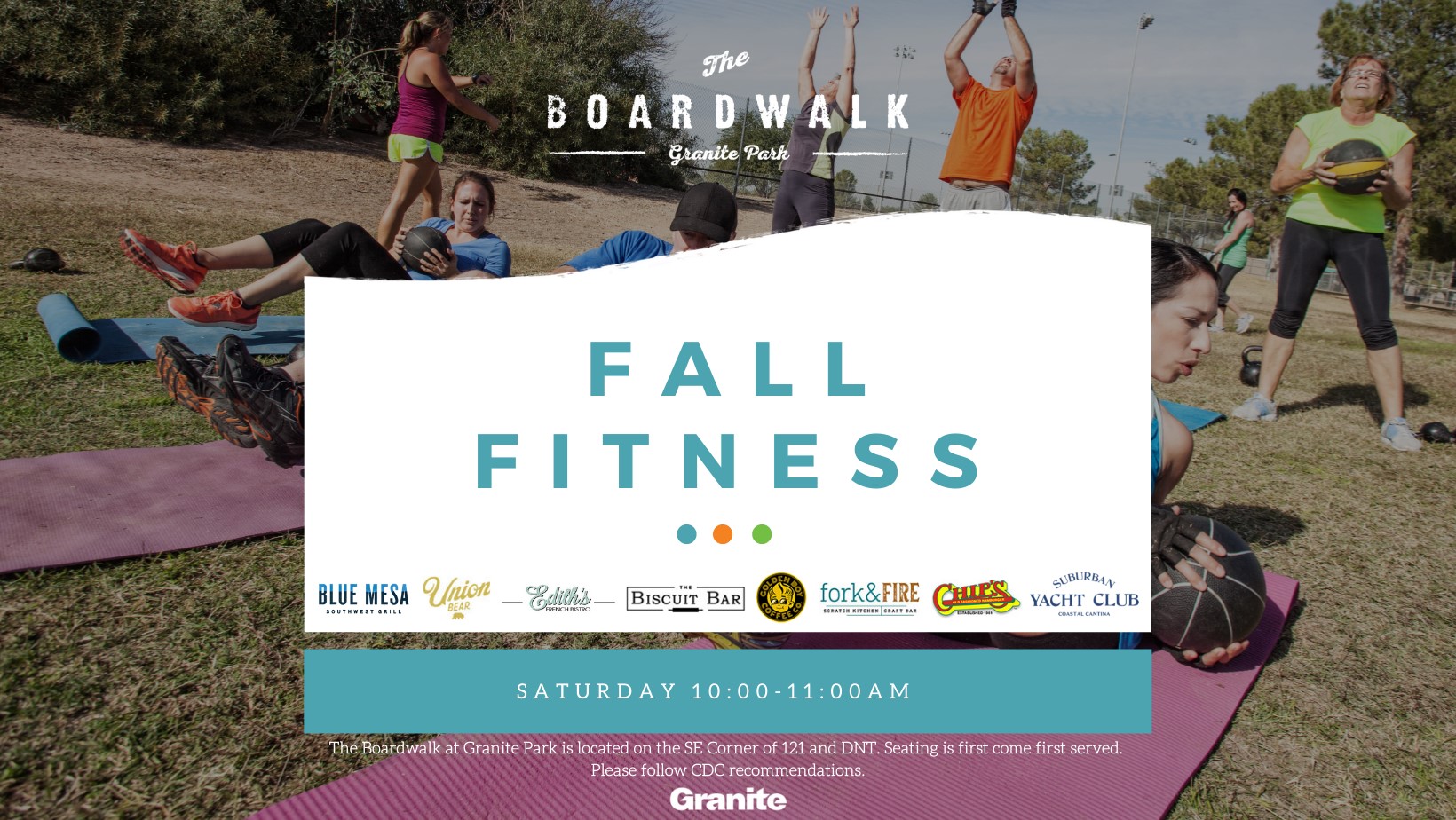 Fall Fitness at the Boardwalk