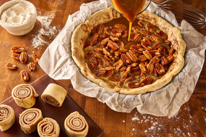 Haywire Thanksgiving pecan pie