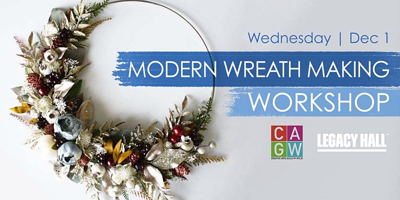 Modern Wreath Making Workshop 2 at LH Facebook Image