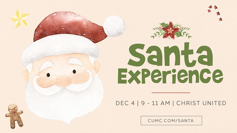 Expérience du Père Noël au CUMC Image Facebook