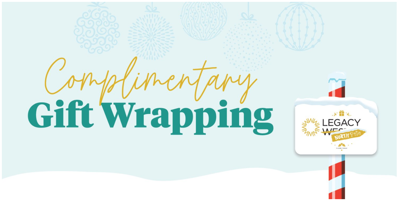 Complimentary Gift Wrapping at LW