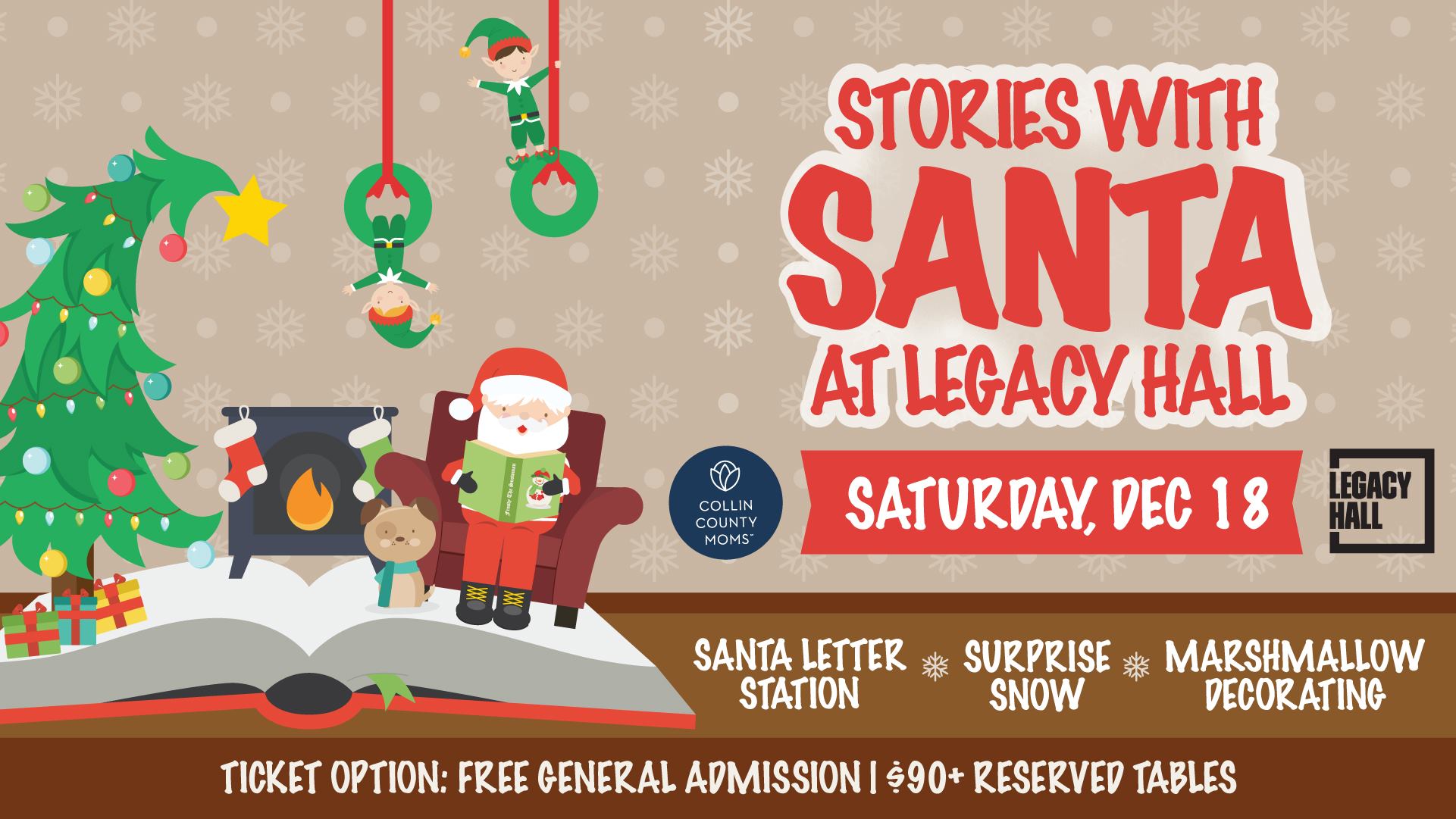 Stories with Santa 2021 at LH Facebook Image