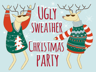 Ugly Christmas Sweater Adobe Stock Photo