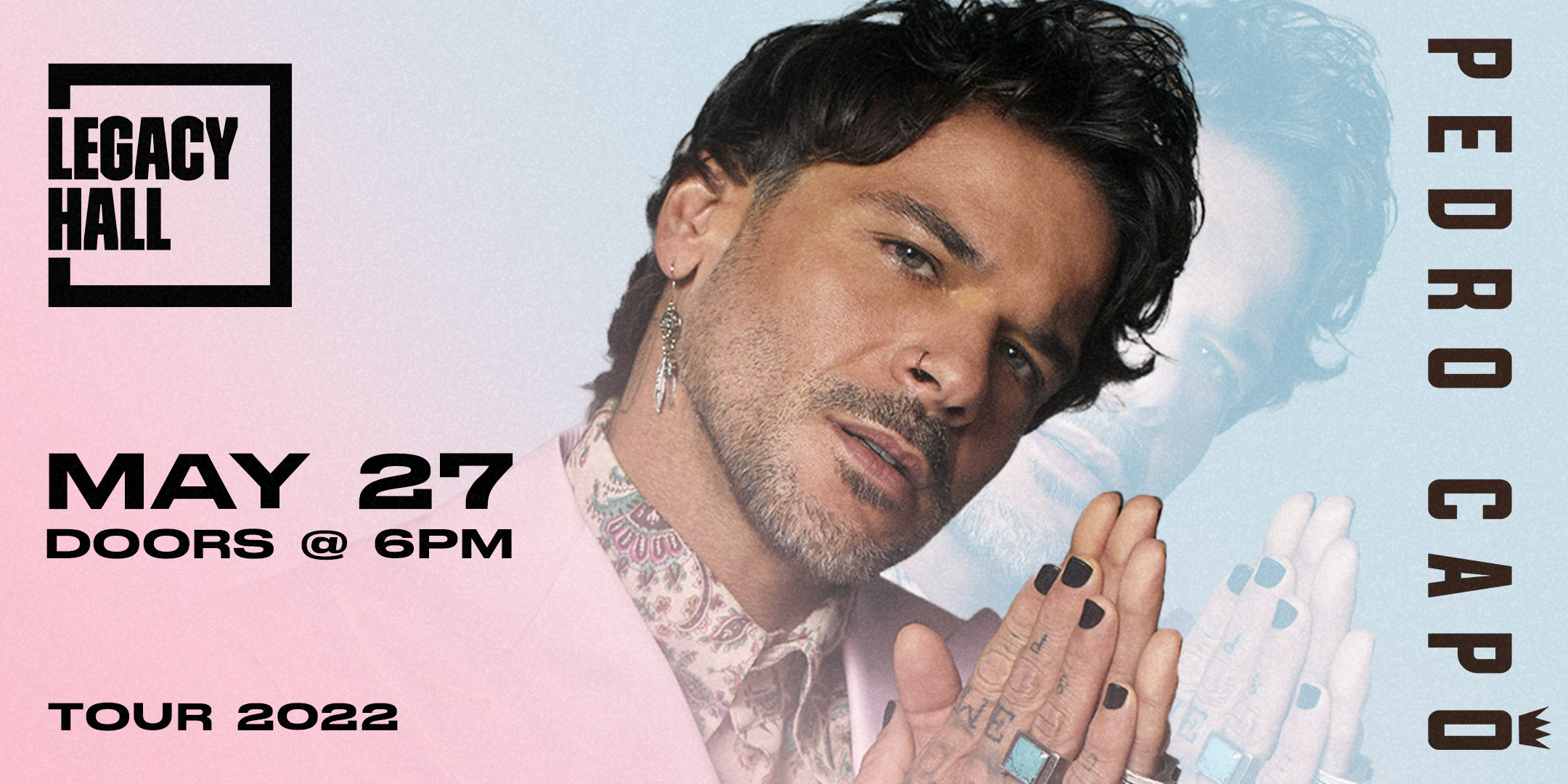 Pedro Capo at Legacy Hall Facebook Photo