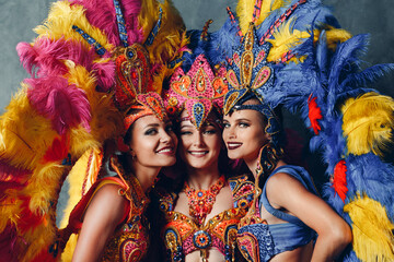 Brazilian Carnival Women Adobe Stock Photo