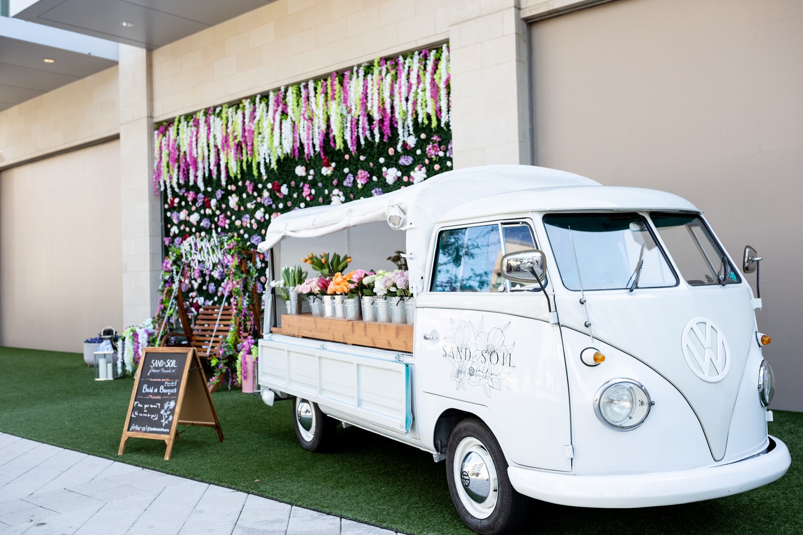 Sand + Soil Flower Truck Legacy West Photo