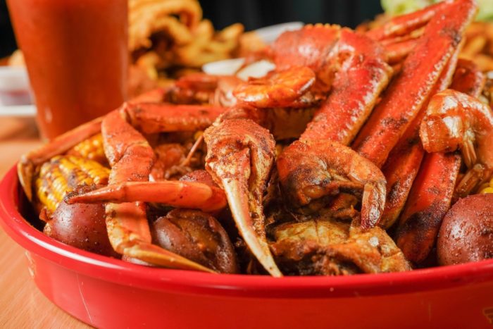 Shell Shack crab legs