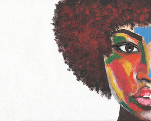 Black Woman Art Adobe Stock Photo