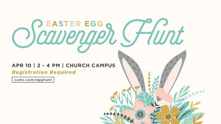CUMC Easter Scavenger FB Image