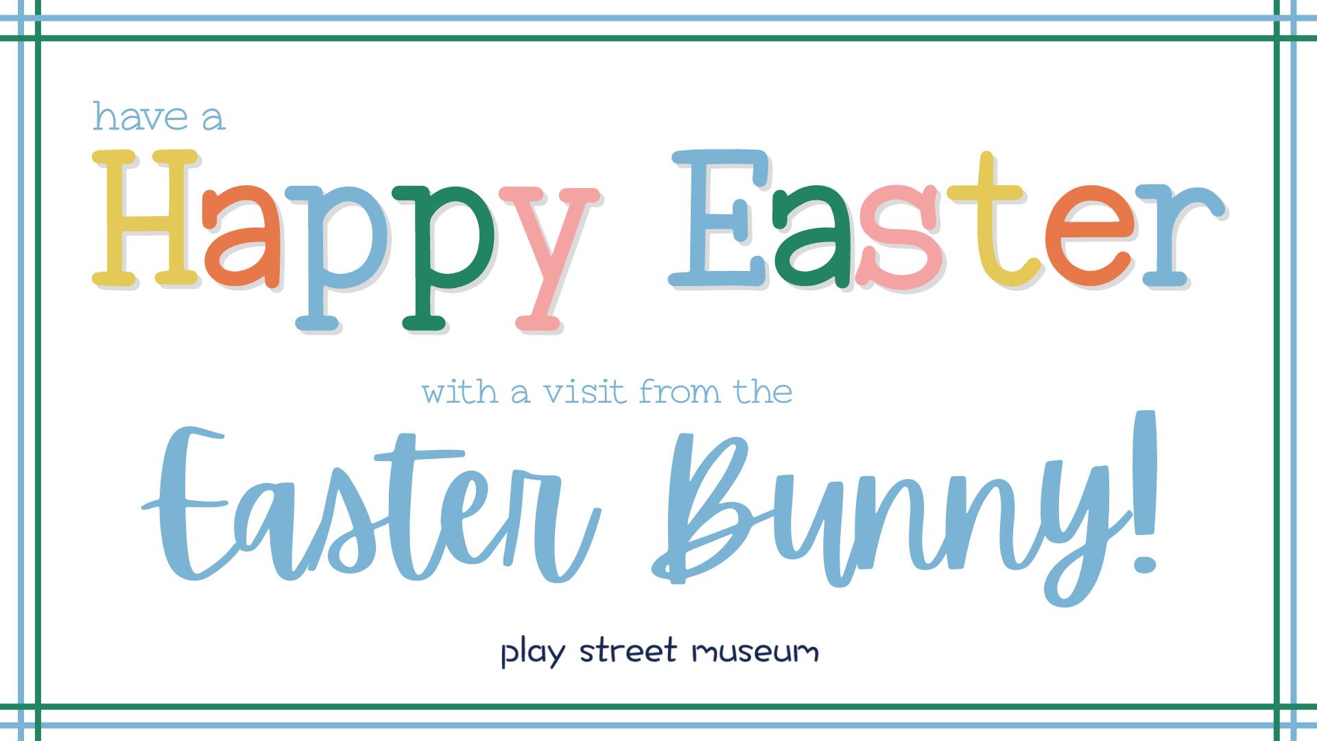 Happy Easter Play St Museum Plano Facebook Image