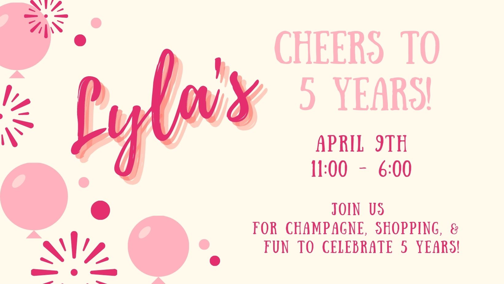 Lylas 5 year anniversary